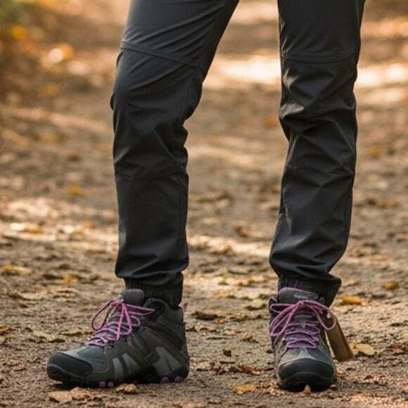 Hi Tek Hiking Boots Women Gray/purple NWT Sz 6.5 - Picture 1 of 6